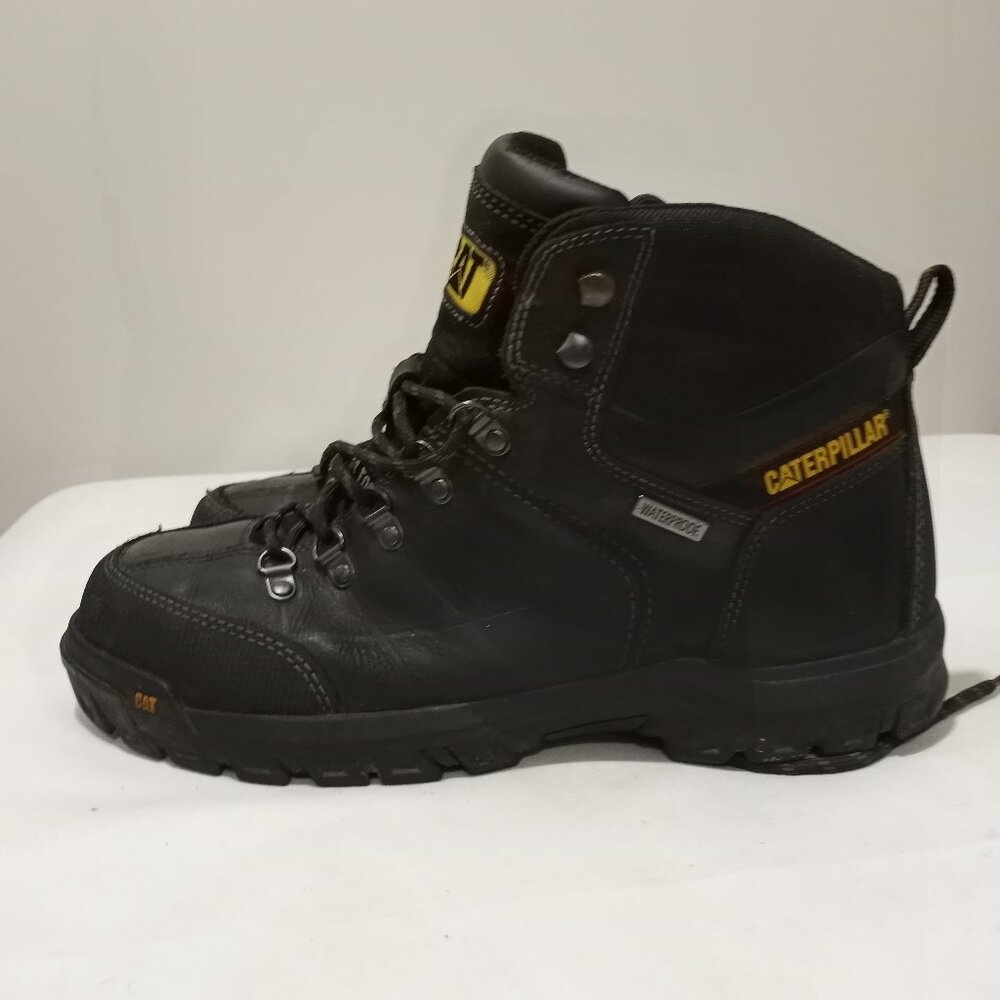CATERPILLAR WORK BOOTS MEN SIZE 13 STEEL TOE